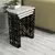 Lessentiel Maison Set klub stolova, 3 komada Stil Metal Ferforje Krem-Crni