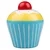 Bigjigs Toys Bigjigs igrače Cupcake 1 kos