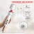 Paloqueth Powerful Massage Wand Rechargable White-Gold