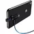 USAMS 2v1 adapter Lightning na 3,5 mm + Lightning z LED indikatorjem - črna KP36388