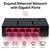 MERCUSYS Switch 5-port MS105G crno-crveni