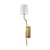 Opviq Zidna lampa Lumora-15333, 16x22x72cm, IP20, Zlatno-bela boje