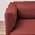 LILLEHEM Modul. sofa šestosed s pom. stočić., Gunnared/smeđe-crvena drvo