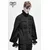 Moška srajca DEVIL FASHION - Leviathan Gothic Chiffon Shirt with Ruffled - SHT04201