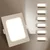 Aigostar - LED ugradna svetiljka LED/6W/230V 6500K 12x12 cm bela