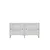 Hanah Home komoda Lessi 150, 150 cm, bela