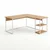 HANAH HOME Radni sto Kotor Atlantic Pine