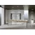 Ityhome Ityhome 90 x 77 konzolna miza rjava, (20847567)