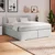 Boxspring Krevet Mira 160/200 cm , boja škriljca