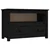 TV ormarić crni 79 x 35 x 52 cm od masivne borovine