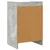 vidaXL Posteljne mize 2 pcs Betonsko siva 40 x 30 x 60 cm