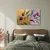 Slika vijolične olive na veji - 30x20