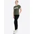 LONSDALE Majica Cartmel oliva/bela