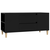 TV ormarić crni 102 x 44,5 x 50 cm od konstruiranog drva