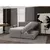 Boxspring Krevet Elodie 180/200 cm , sivobraon