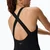 Speedo solid scoop neck anthracite xl - uk38