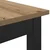 klupa Umjetnička hrastovina 160 x 35 x 45 cm Konstruirano drvo