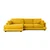 Atelier del Sofa Ugaona garnitura River 105x90x150cm Kaki