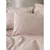 Prašno rožnata enojna posteljnina 200x140 cm Plain – Mijolnir