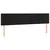 Greatstore Box spring postelja z vzmetnico črna 180x200 cm žamet