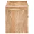 vidaXL Klop 110x38x46 cm trden akacijev les