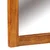 Vidaxl Toaletna mizica Rjava 90 x 45 x 75 cm Masiven les akacije