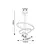 RABALUX Beliza 72349 LED visilica