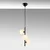 OPVIQ Domino 11047 Crno - Beli luster