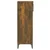 Stalak za cipele boja hrasta 40x36x105 cm konstruirano drvo