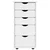 Cabinet Bijelo 34 x 39 x 61,5 cm Čvrsto borovo drvo
