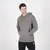 Slazenger Muški duks sa kapuljačom Sporty, Sivi
