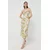 Obleka Guess zelena barva