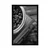 Plakat vintage mlinček na kavo v črnobeli varianti - 60x90 no frame