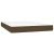 vidaXL vidaXL Box spring postelja z vzmetnico temno rjava 140x200 cm blago, (20725034)