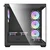 darkFlash Računalniško ohišje DARKFLASH DS900 + 7 ventilatorjev ARGB (črno)