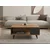 Hanah Home Klub sto Yuka 90x39,5x60?cm Orah