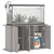 Stalak za akvarij boja hrasta 101x41x58 cm konstruirano drvo