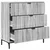 Kreveta Siva Sonoma 79,5 x 33 x 82 cm Konstruirano drvo