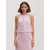 EDITED Top Cleo  pastelno roza