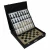 Šah Set Marble Brown & Black 30 x 30 cm