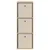 Kreveta s ladicama Sonoma hrast 35 x 32 x 99,5 cm