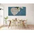 Slika srce s citatom – Home is where your heart is - 80x40
