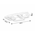 RABALUX Fandral 6997 LED plafonjera