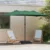 Vrtni suncobran Zelena 385 x 209 x 244 cm Poliester
