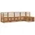 Set vanjskih sofa 5 pcs Prirodna