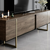 HANAH HOME Set za dnevnu sobu Luxe Set Walnut Gold