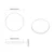 Naljepnica 2 pcs Bijelo O 20 x 0,5 mm Papir