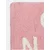 Sinsay - Prostirka za kupatilo sa natpisom GET NAKED - pastelno roze