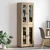 Highboard s policom FLORIN Sonoma hrast 60 x 35 x 182 cm