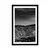 Plakat s paspartujem Narodni park Death Valley v Ameriki v črnobeli varianti - 30x45 silver